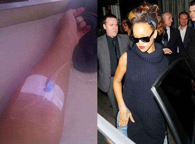 Rihanna trafiła do szpitala!
