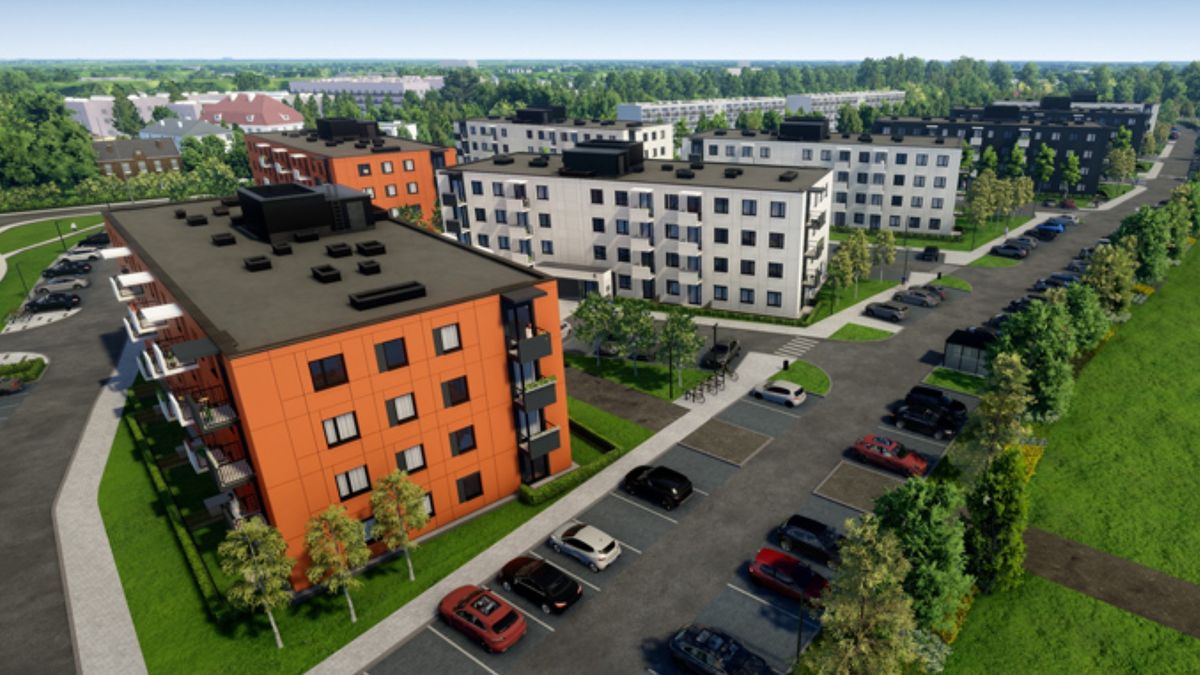 Toruń: mieszkania przy ul. Okólnej (wizualizacja) 