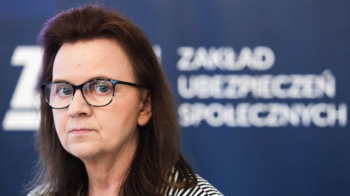 Prof. Gertruda Uścińska, prezes Zakładu Ubezpieczeń Społecznych