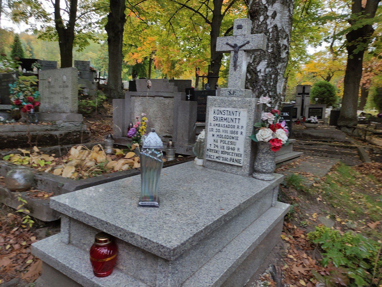 Miejsce spoczynku Konstantego Skirmunta