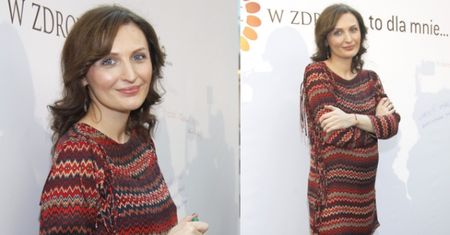 Reni Jusis pokazuje brzuszek