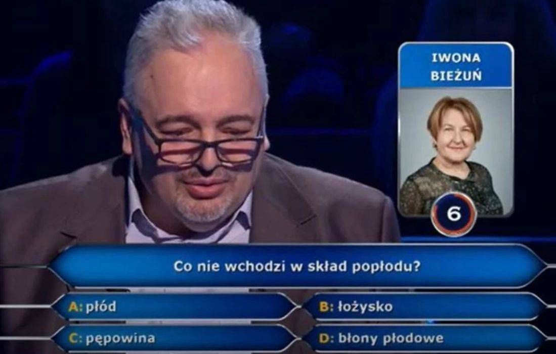 Uczestnik "Milionerów" nie posłuchał żony