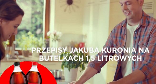 Przepisy Jakuba Kuronia w promocji Coca-Coli (wideo)
