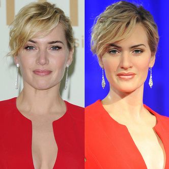 Woskowa Kate Winslet! WIDZICIE RÓŻNICĘ?