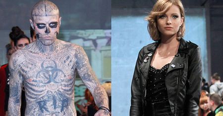 Zombie Boy i Viktoria z "Top model" NA WYBIEGU