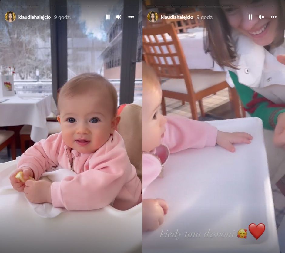 Klaudia Halejcio pojechała z dzieckiem do SPA 