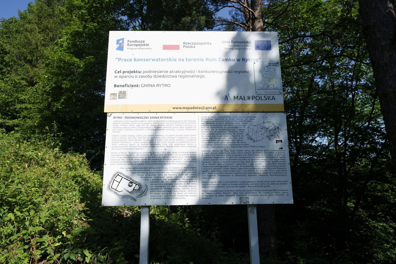 Zamek w Rytrze zamknięty dla turystów. Perła Doliny Popradu przejdzie metamorfozę