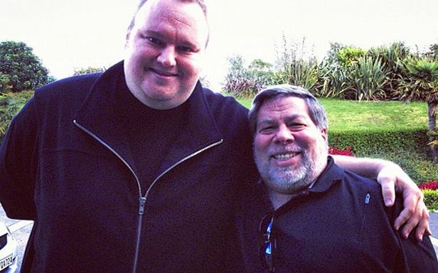 Kim Dotcom i jego przyjaciel MegaWoz (Fot. Instagram)