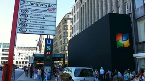 Logo Microsoftu na Apple Store? 1