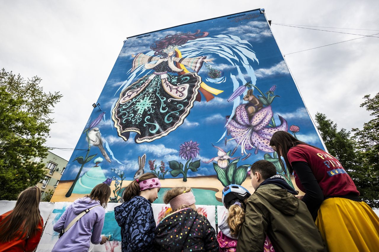 Mural to więcej niż obraz. Fundacja "Zróbmy sobie Kraków" wspiera sztukę, która łączy ludzi i miasto