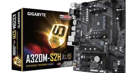 Gigabyte GA-A320M-S2H - niedroga płytka pod AMD AM4