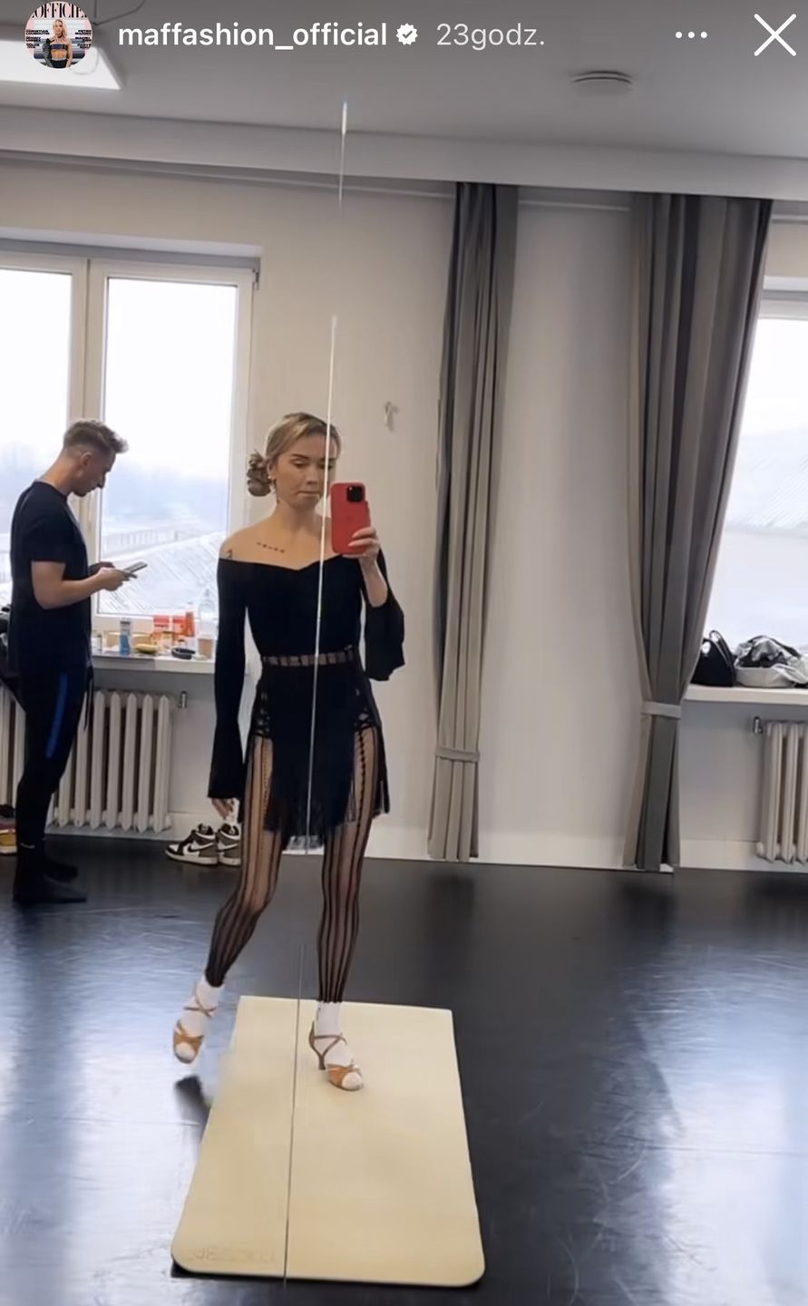 Maffashion zadaje szyku na sali treningowej