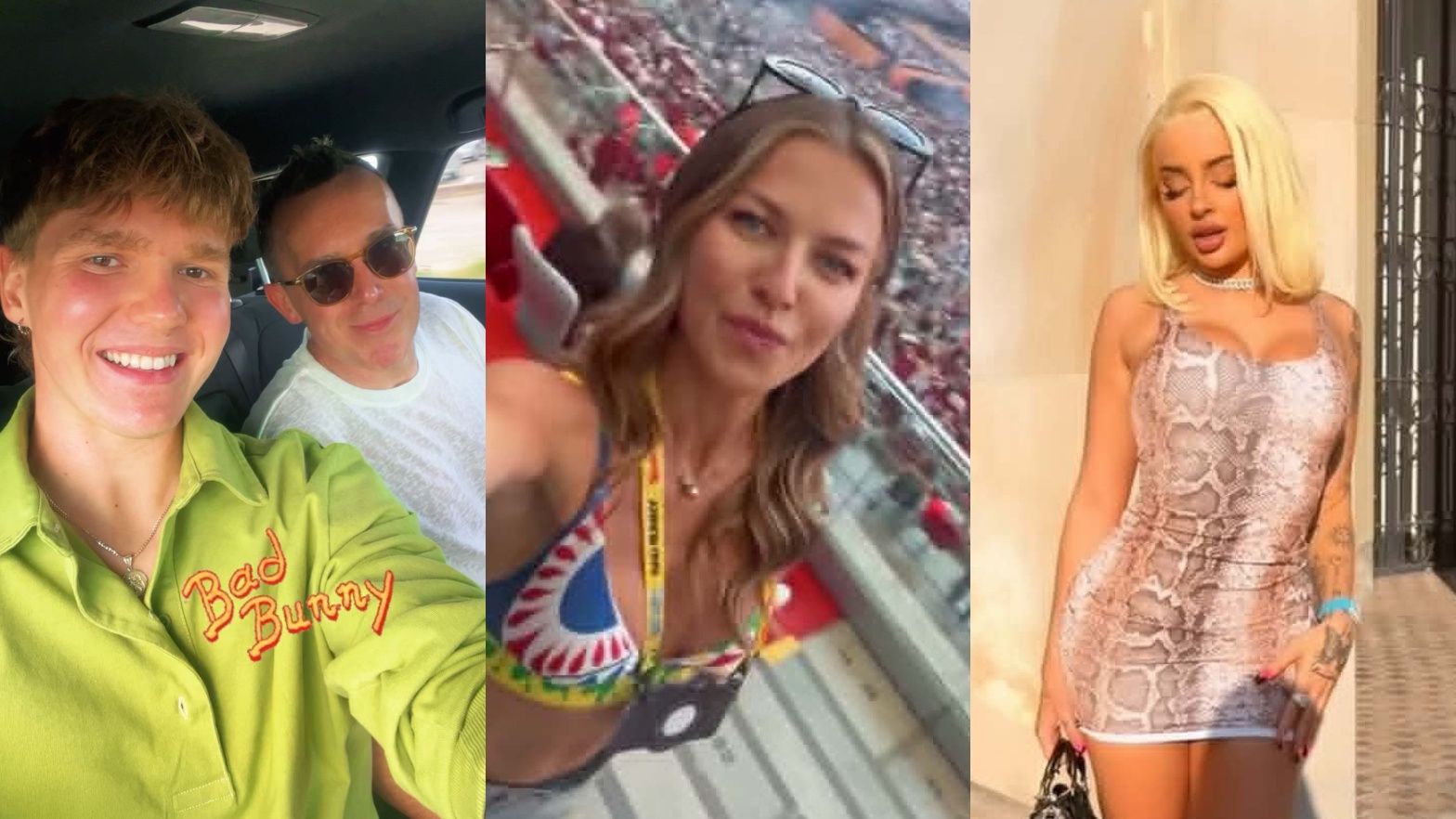 Gwiazdy na koncercie Bad Bunny'ego