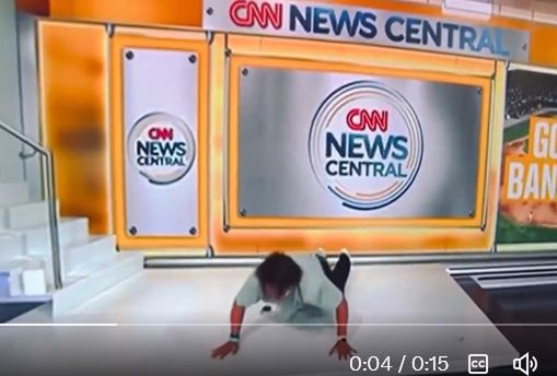 Co wydarzyło się w studio CNN