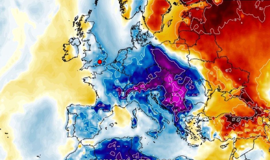 Pogoda. Czekają nas duże zmiany. To już koniec lata (fot. Wxcharts)