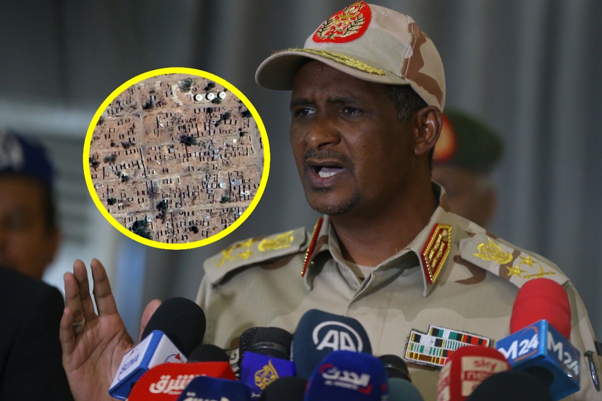 RSF soldiers, led by General Hemedti (pictured), carried out ethnic cleansing in Al-Junainah.