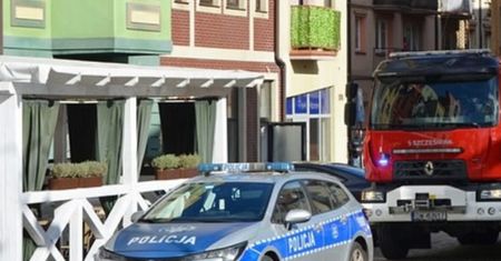 Horror w Głogowie. Ukraińska restauracja oblana cieczą. Są też groźby