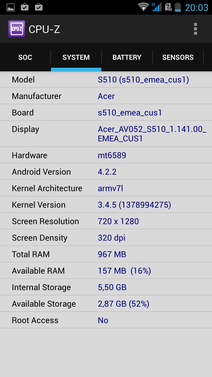 Acer Liquid S1 - test 15