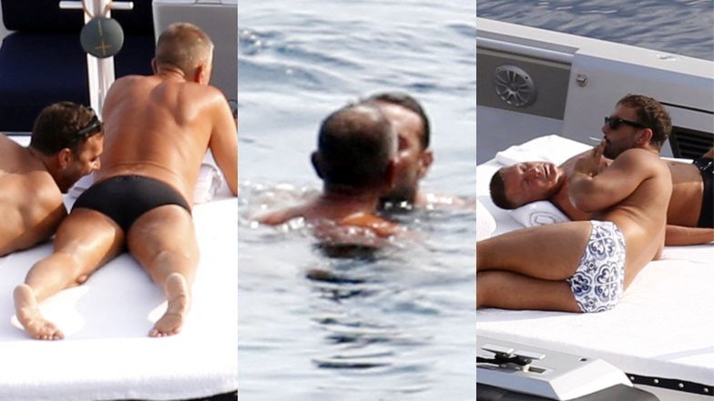 Stefano Gabbana na wakacjach z młodszym chłopakiem