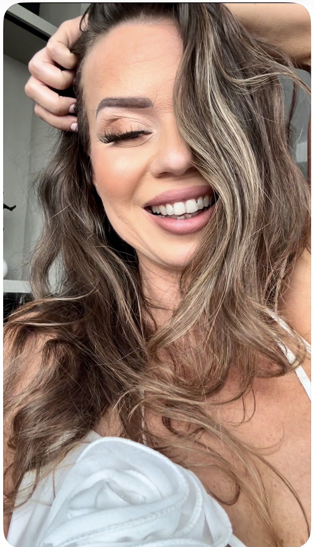Julita Czarnocki w trakcie leczenia