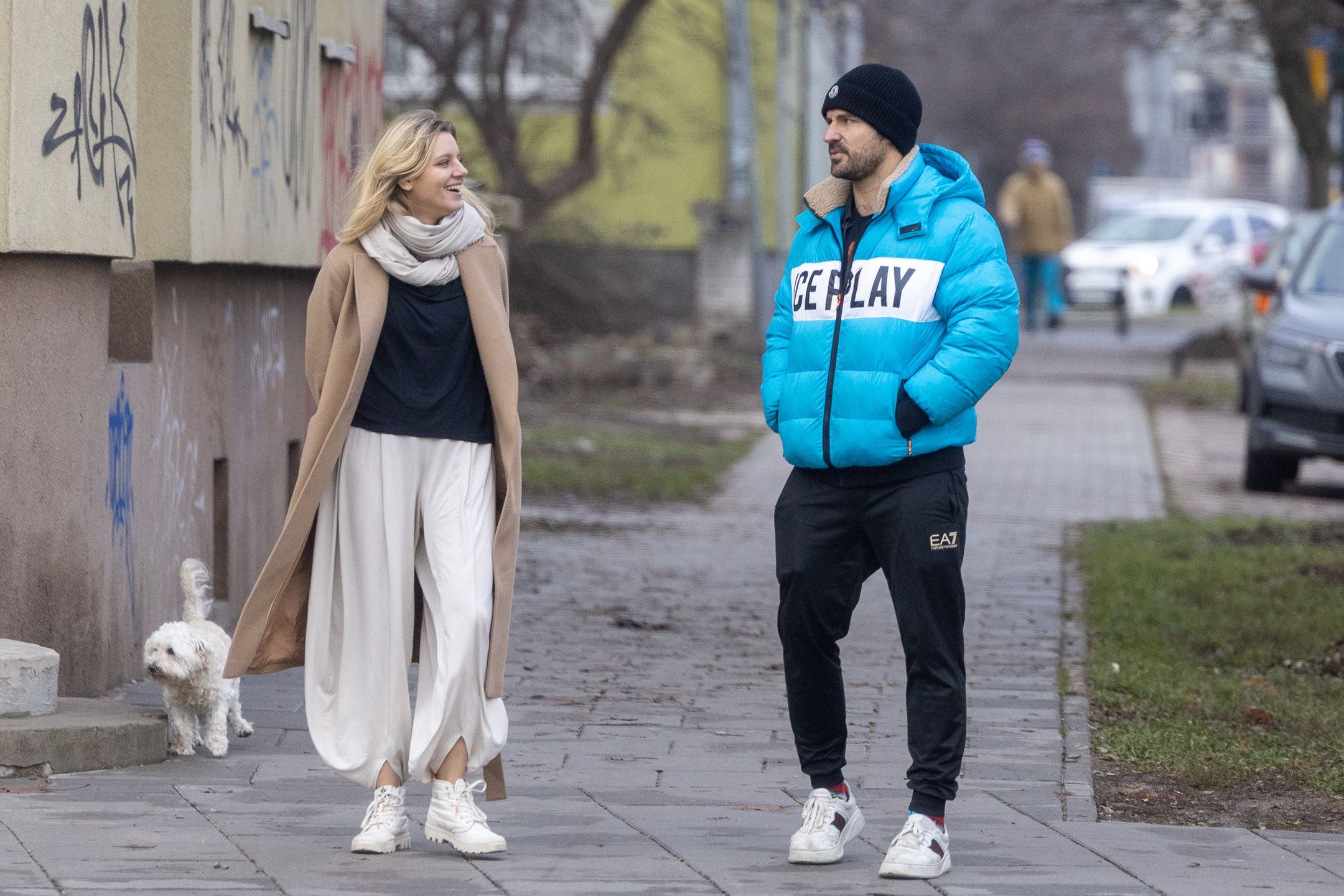 Piotr Stramowski i jego partnerka "przyłapani" na mieście