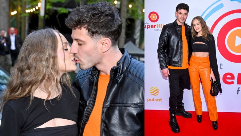 Wiktoria Gąsiewska całuje się na ściance