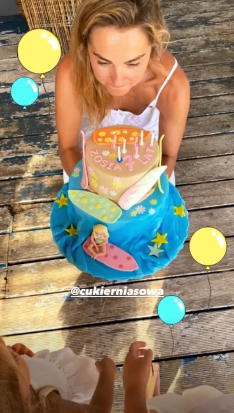 Małgorzata Socha świętuje urodziny córki