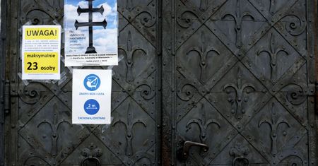 Kościoły koronawirus. Biskup wydał dekret na czas pandemii