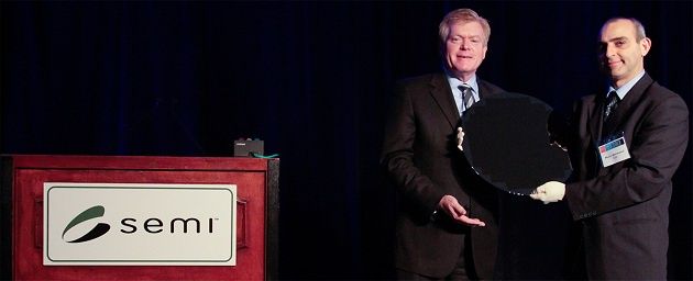 Intel Molecular Imprints ISS wafel 450 mm prezentacja