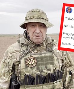 Prigożyn i Lech Kaczyński w tweecie posła PiS. "Nieprawdopodobne"