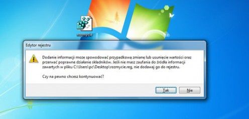 Jak wyłączyć efekt rozmycia Aero w Windows 7?