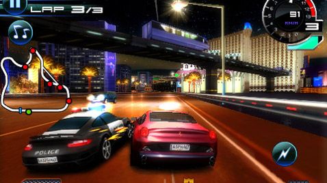 Asphalt 5 specjalnie pod iPhone'a 4 1