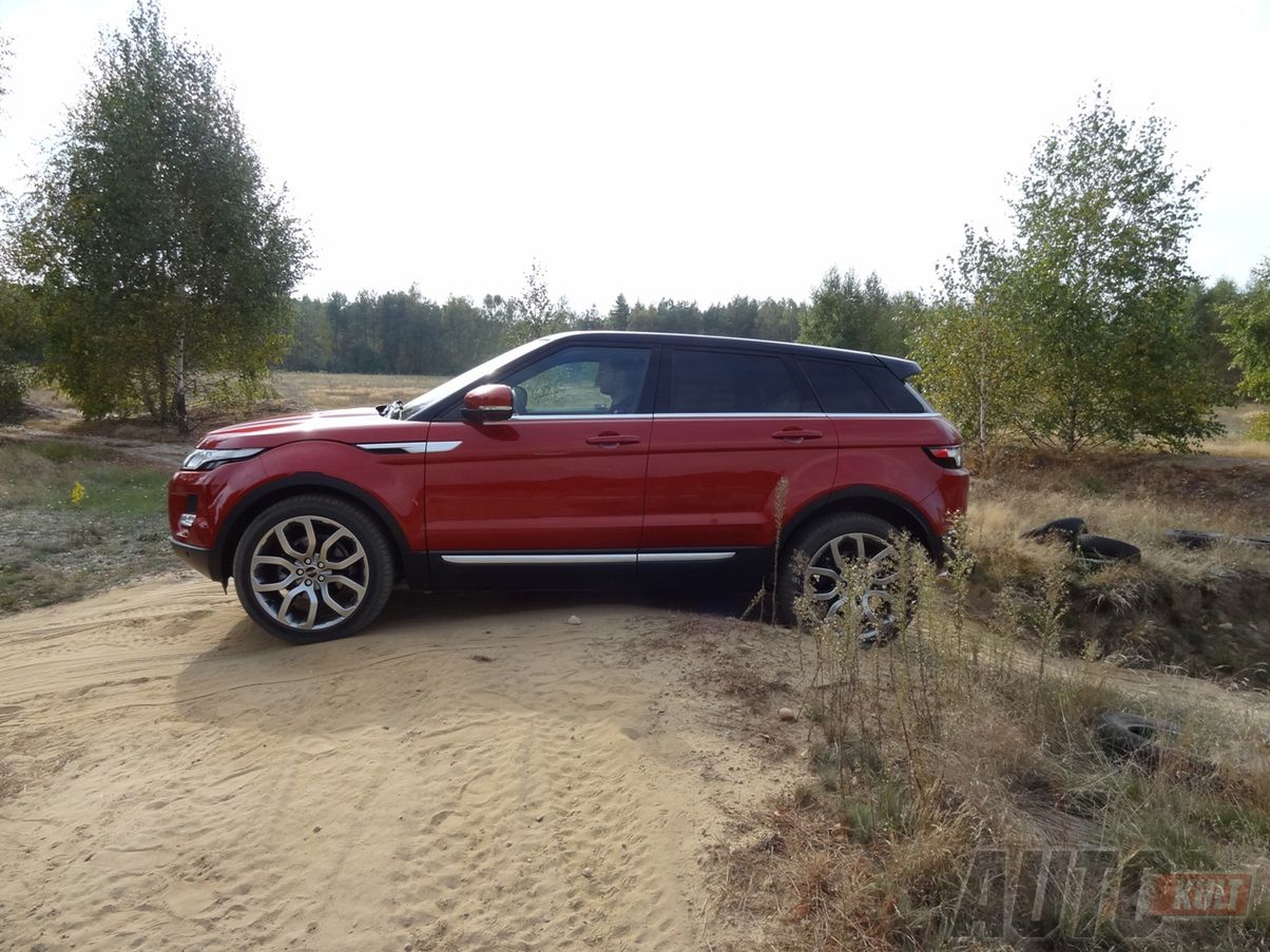Range Rover Evoque test