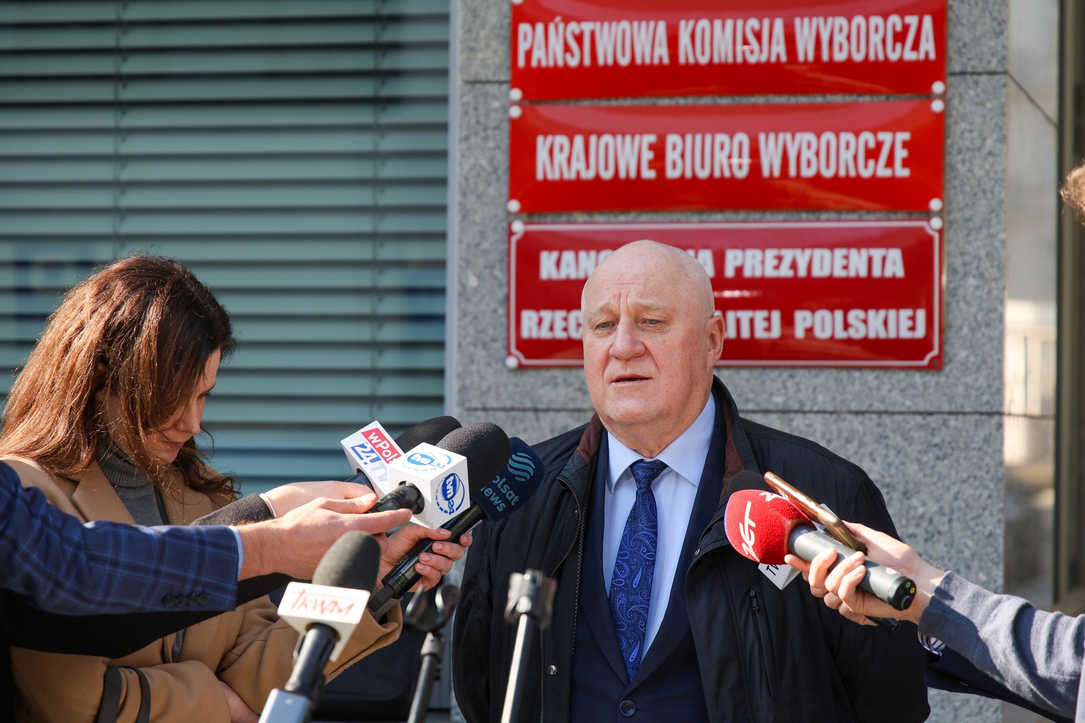 Przewodniczący PKW Sylwester Marciniak
