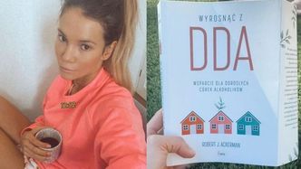 Maja Bohosiewicz czyta książkę o DDA. "Tak, jestem DDA. I na bank nie jest to modne ani fajne"