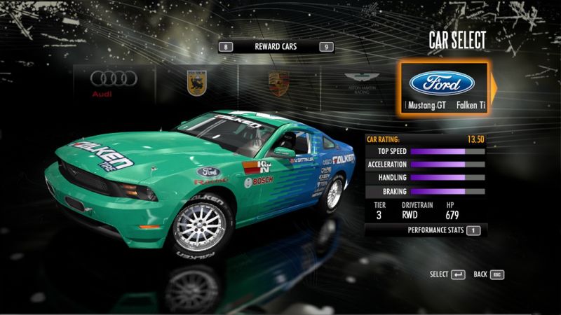 Need for Speed: Shift. Fotki samochodów i konkurs 3