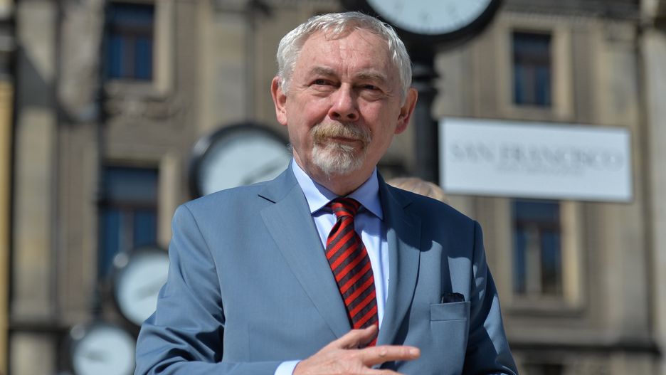 Kraków. Jacek Majchrowski o koronawiruse. Jest na autokwarantannie (Photo by Artur Widak/NurPhoto via Getty Images)