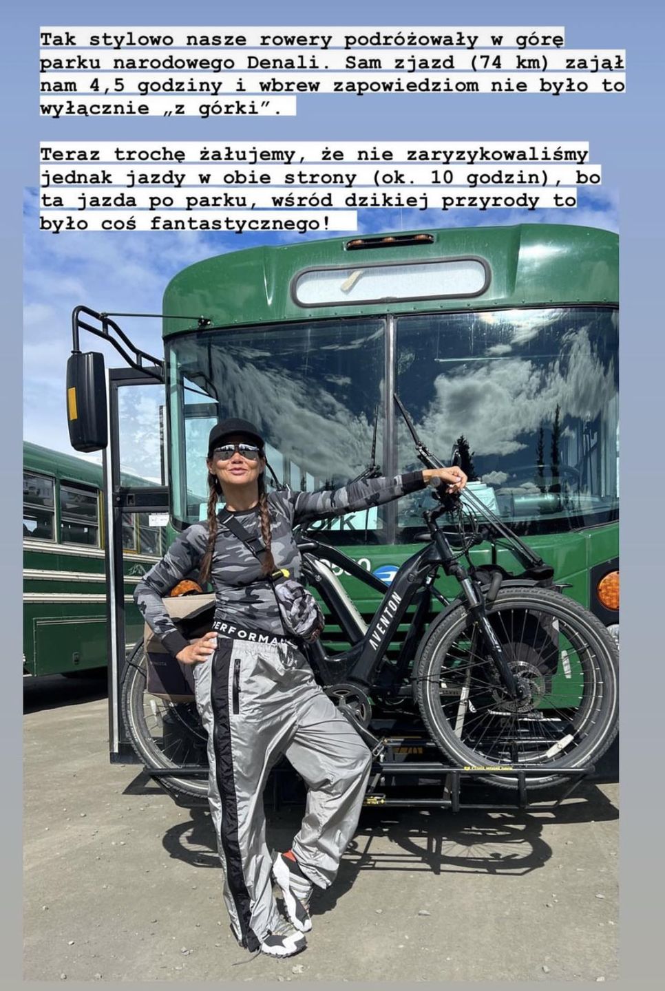Kinga Rusin pozdrawia z Alaski 