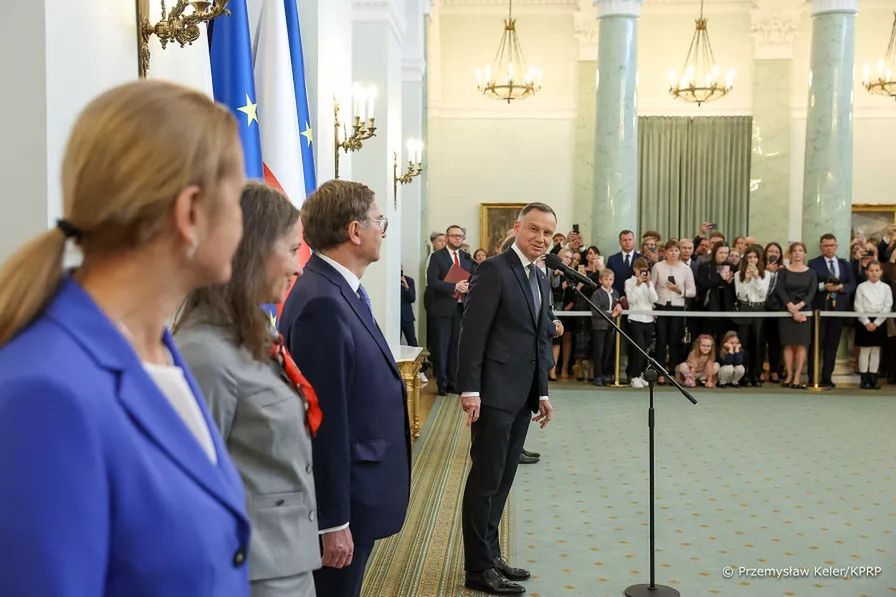 Prezydent Andrzej Duda wręczył nominacje sędziowskie
