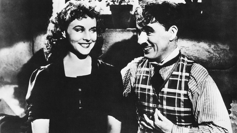 Paulette Goddard i Charles Chaplin 
