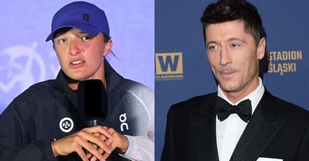 Iga Świątek mówi o relacjach z Robertem Lewandowskim i przyznaje, że mu WSPÓŁCZUJE