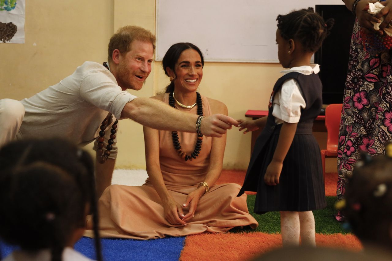 Prince Harry and Dutchess Meghan visit Nigeria