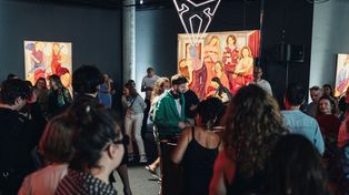 Poranny rave w DESA Unicum. Muzyka spotkała się ze sztuką