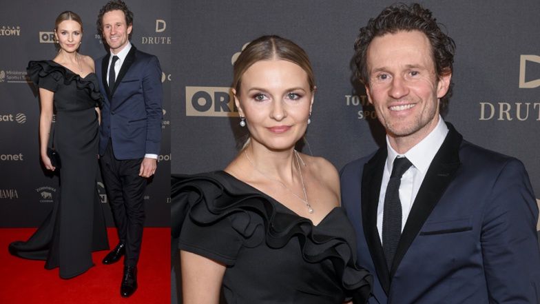 Mariusz Czerkawski z żoną Emilią