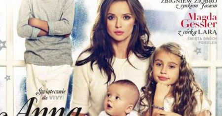 Przybylska POKAZAŁA DZIECI na okładce! Słodkie?