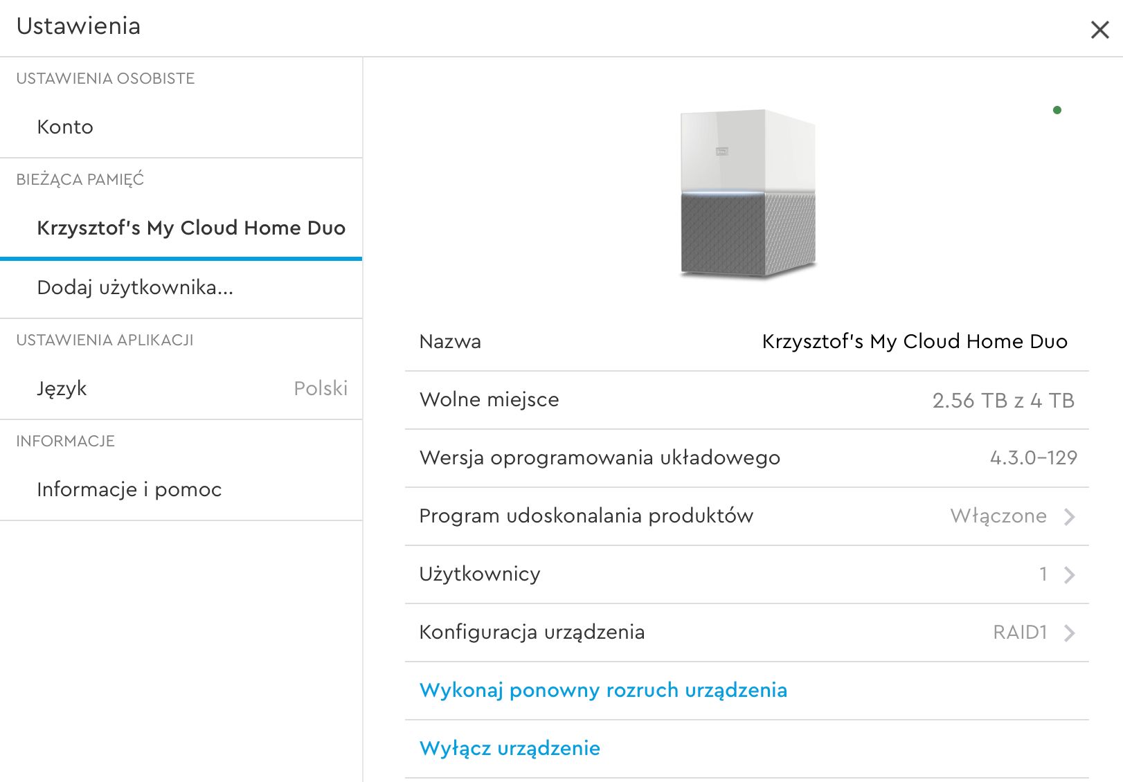WD My Cloud Home Duo - test nowoczesnej, domowej chmury dla każdego 12