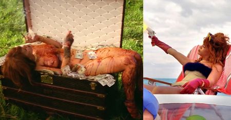 NAGA Rihanna w nowym teledysku!