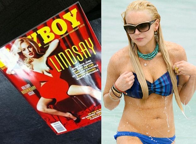 Tak będzie wyglądała okładka Playboy'a z Lindsay! (FOTO)