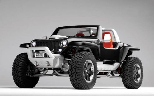 Jeep rozłożony i złożony w cztery minuty!