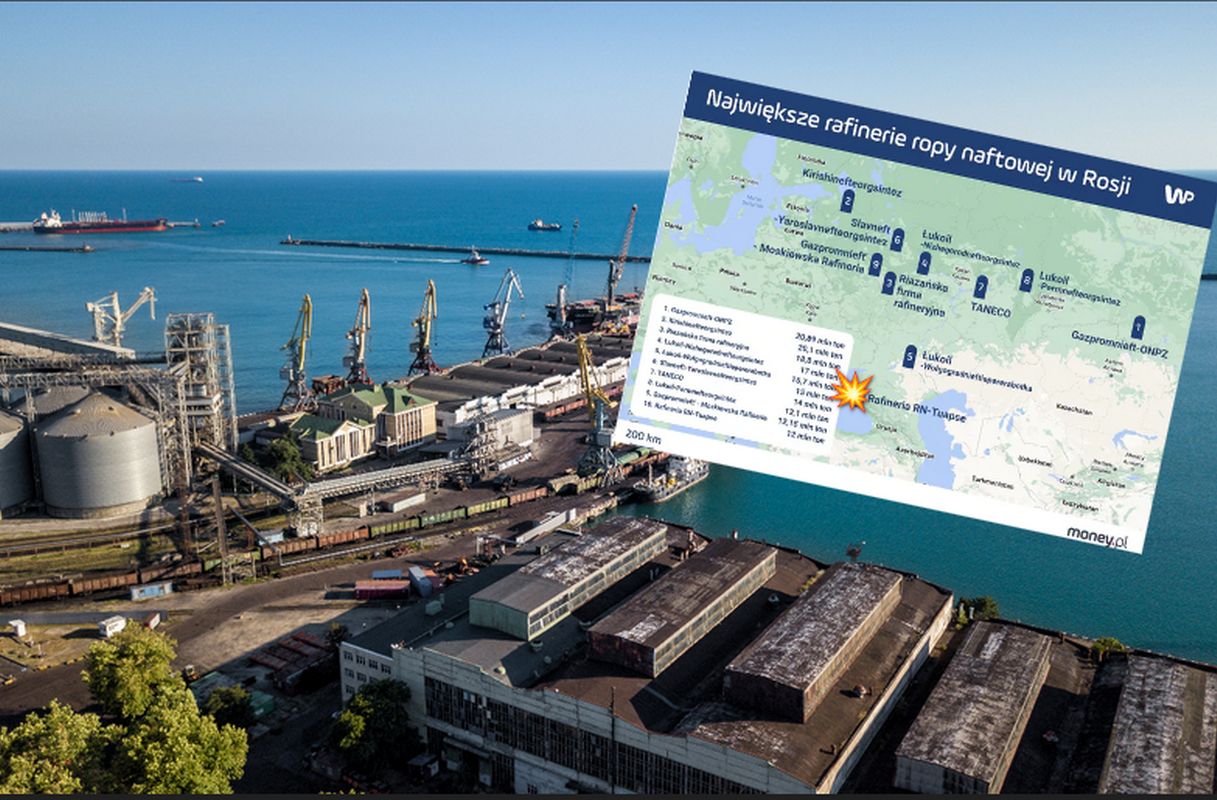 Port and refinery Tuapse